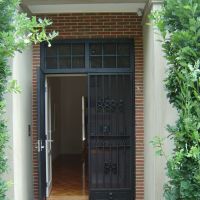 Black Wrought Iron Door