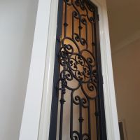 Black Wrought Iron Door