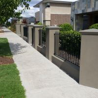 Black Outdoor Wrought Iron Fence Greenvale