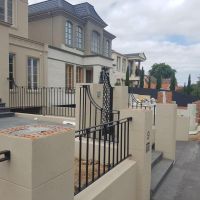 Black Outdoor Wrought Iron Gates