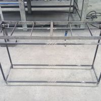 Black Wrought Iron Wall Table
