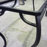 Black Wrought Iron Table