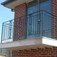 Black Outdoor Wrought Iron Window Grills